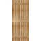 Ekena Millwork Spaced Board-n-Batten Shutters, Rough Sawn Western Red Cedar, 23W x 56H, PR RBS06S23X056RWR - alternate 2